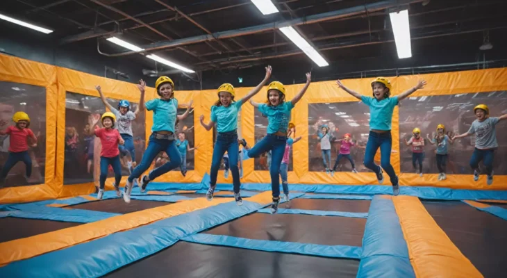 Zasady bezpieczeństwa w parku trampolin – na co zwrócić uwagę?
